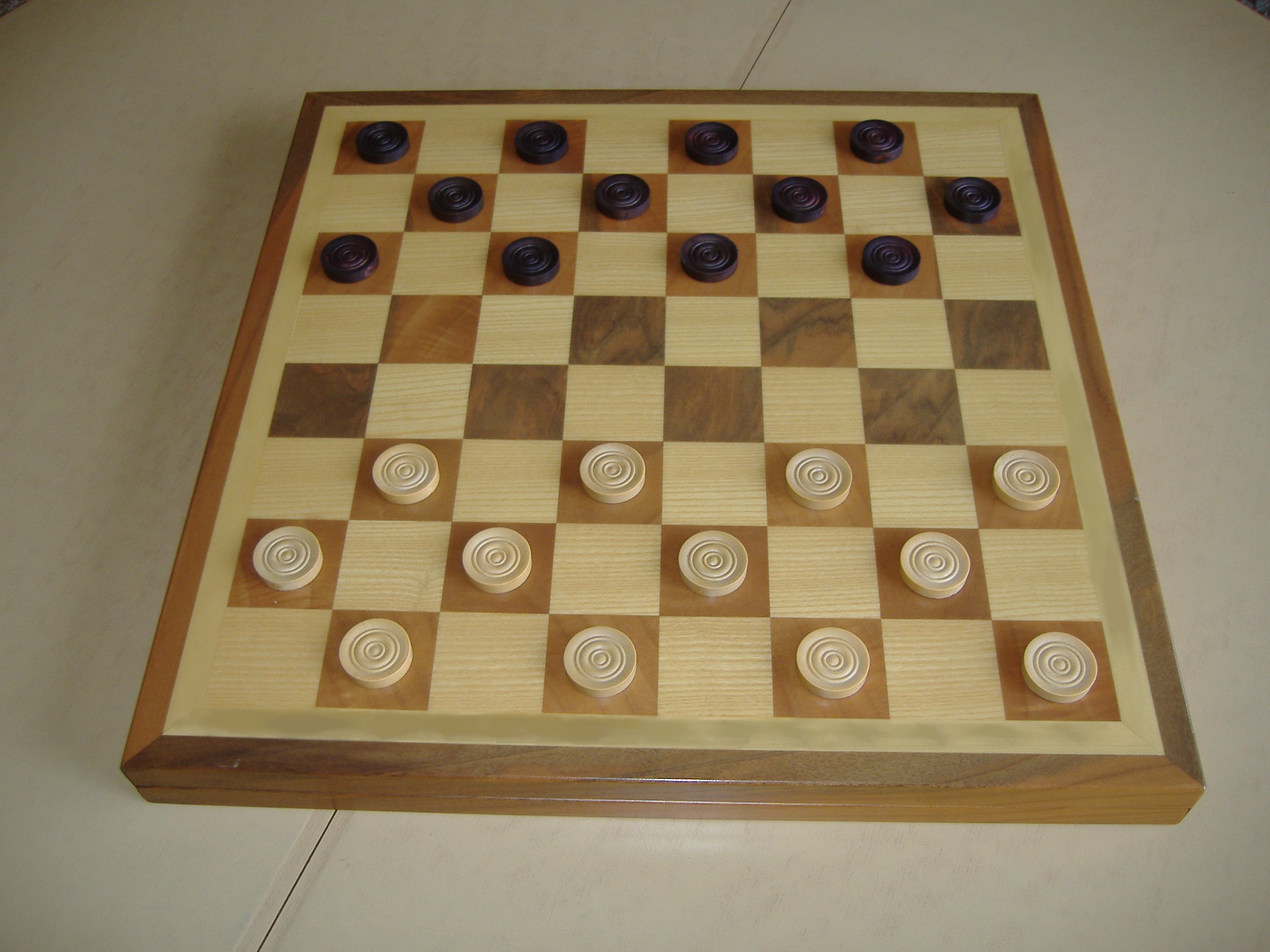 Draughts board